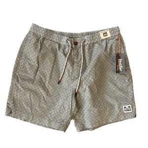 Howler Brothers NWT Men's Pressure Drop Cord Shorts Geometric Print- Size 38